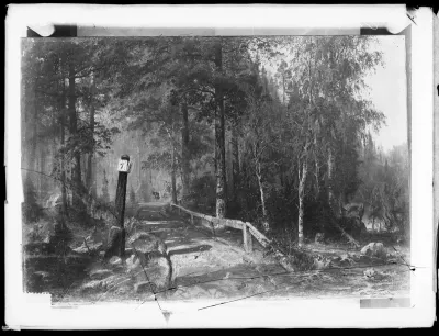 Werner Holmberg: "Postitie Hämeessä" vuodelta 1860