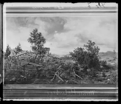 Werner Holmberg: "Torppa Kurussa" vuodelta 1860