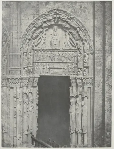 Westportaal van de kathedraal van Chartres
