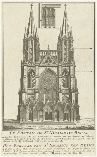 Westportaal van St. Nicaise in Reims