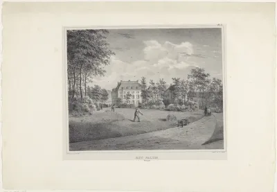 Westzijde van Paleis Het Loo