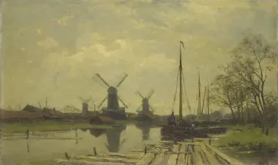 Wetering bij de Baarsjes bij Amsterdam