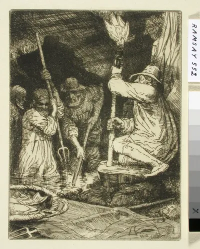 "What shame and pity is it then that such a river...". Kuvitusta Izaak Waltonin ja Charles Cottonin The Compleat Agler