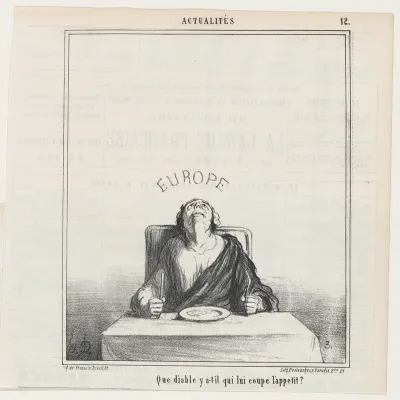 What the hell can destroy her appetite?, from "News of the day"