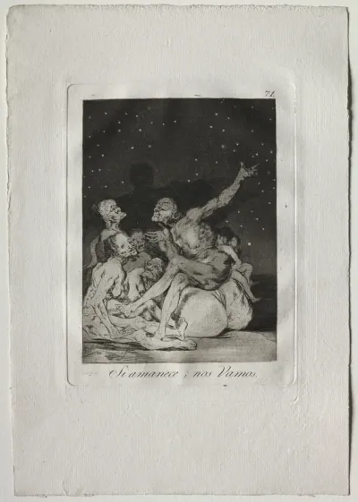 When Day Breaks We Will Be Off, Plate 71
