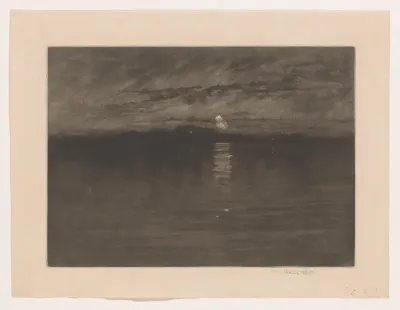 When the weary moon was in the wane, Dort