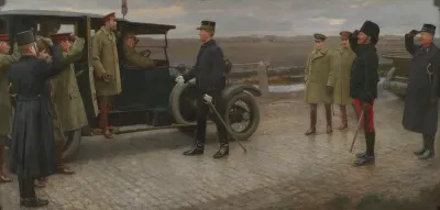 Where Belgium Greeted Britain, 4 December 1914, the Meeting of George V and Albert I, King of the Belgians, at Adinkerke, then the Last Remnant of Belgian Territory, on 4 December 1914