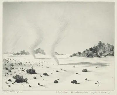 Whirlwinds, Dead Mountains, Mojave Desert, California