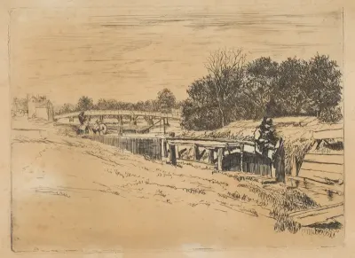 Whistler at Moulsey (Molesey Lock)