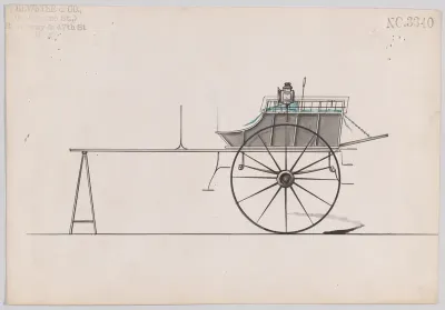 White Chapel Cart #3340
