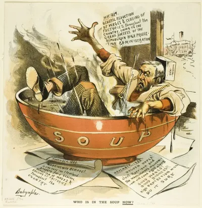 Who Is in the Soup Now, from Puck