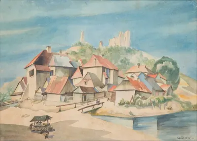 Widok Kazimierza nad Wisłą