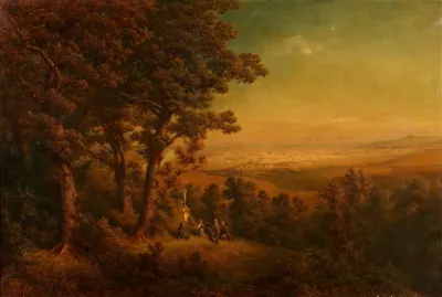 Wien vom Kahlenberg aus gesehen
