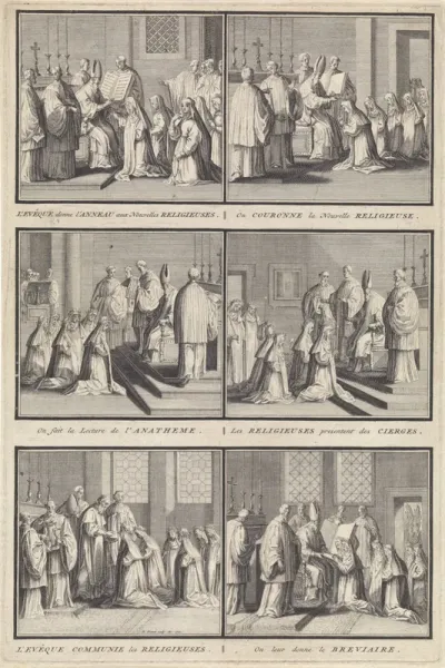 Wijden van kloosterzusters