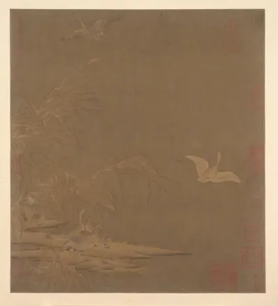 Wild Geese in Winter