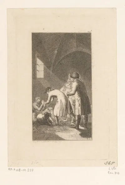 Wilhelm Edelwald herkent de gevangene als zijn vriend Wilde
