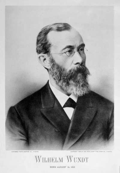 Wilhelm Wundt. Photogravure by Synnberg Photo-gravure Co., 1898