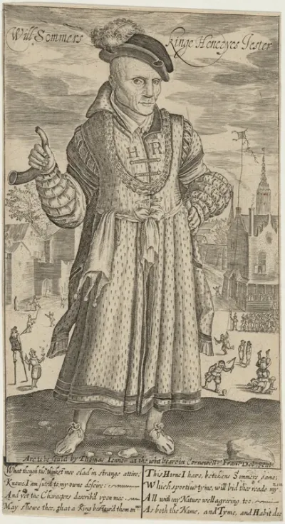Will Sommers, Kinge Henryes Jester