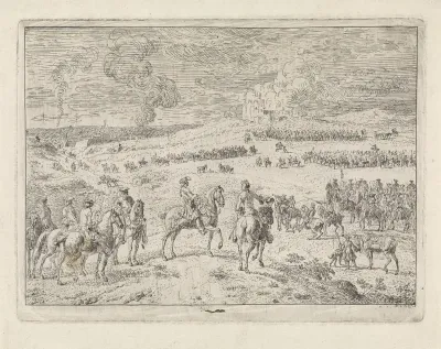 Willem III bij de slag aan de Boyne, 1690