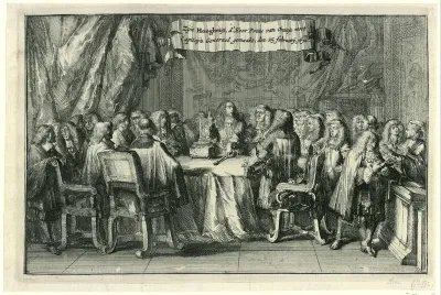Willem III ingezworen als kapitein-generaal, 1672