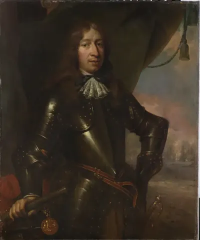 Willem Joseph baron van Ghent (1625-72). Luitenant-admiraal