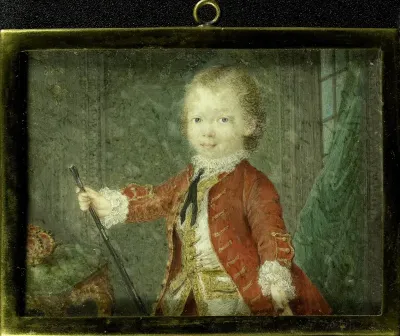 Willem V (1748-1806), prins van Oranje-Nassau, als kind