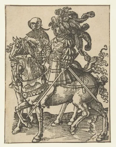 Willem V en Albrecht
