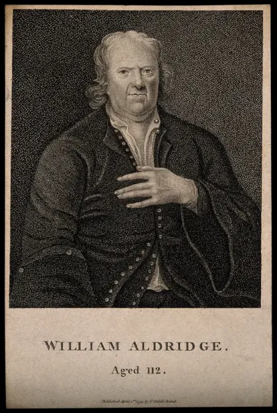 William Aldridge, aged 112