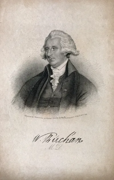 William Buchan. Stipple engraving by J. Thomson after J. Wales
