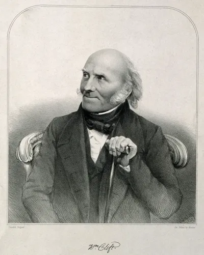 William Clift. Lithograph by W. Bosley, 1849, after A. Claudet