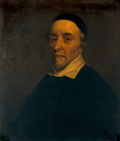 William Harvey. Oil painting after P. Lely