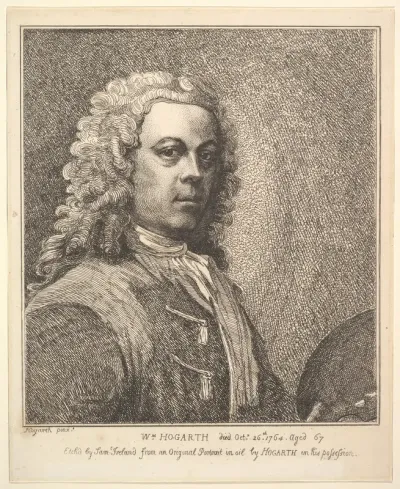 William Hogarth, Self Portrait