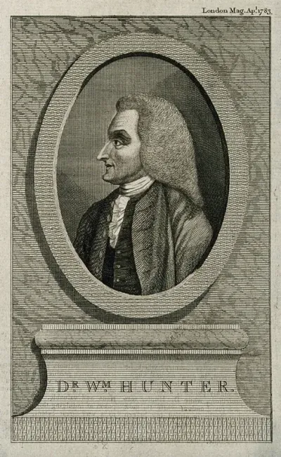 William Hunter. Line engraving, 1783