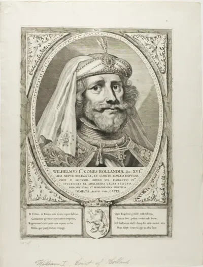 William I, from Principes Hollandiae, Zelandiae, et Frisiae