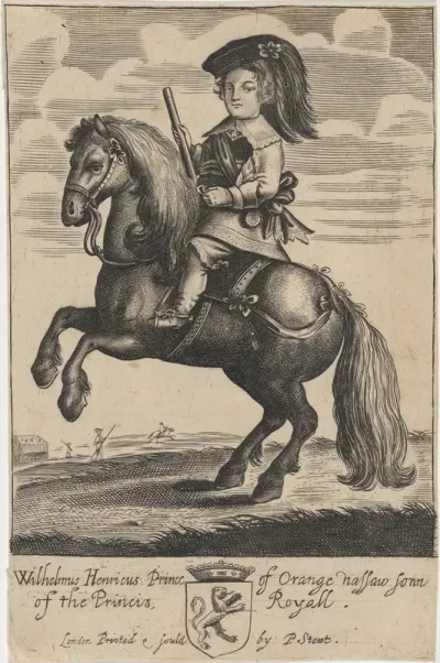 William III as Prince of Orange on Horseback