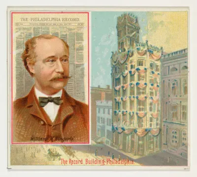 William M. Singerly, The Philadelphia Record, from the American Editors series (N35) for Allen & Ginter Cigarettes
