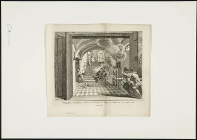 William the First, Prince of Orange, shot through in Delft, in the year 1584