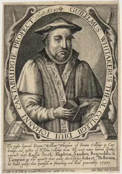William Whitaker, Master of Saint John's College, Cambridge