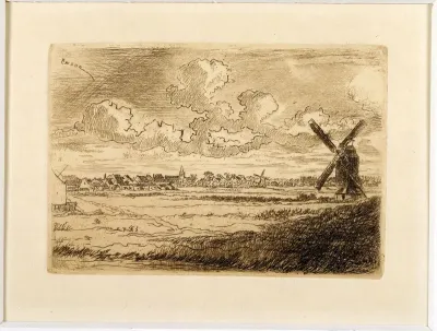Windmill at Slijkens (Bredene)