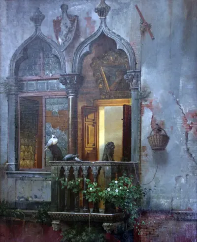 Window of a Venetian Palace