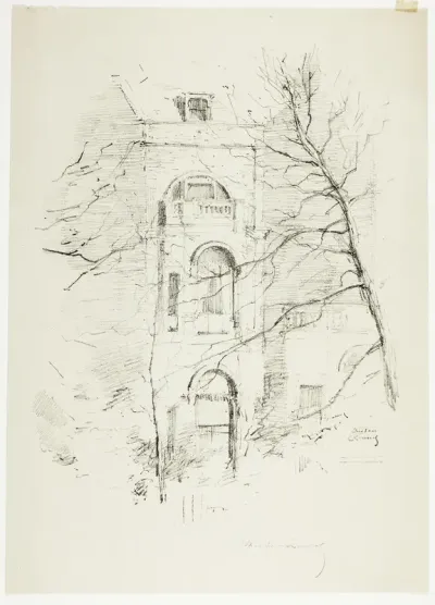 Winter, A House in Green Park