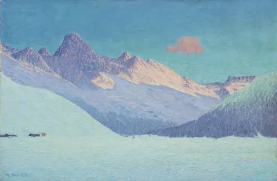 Winter Evening in Davos