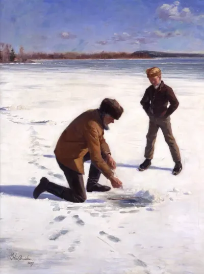 Winter Fishers