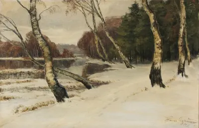 Winter landscape (1921)