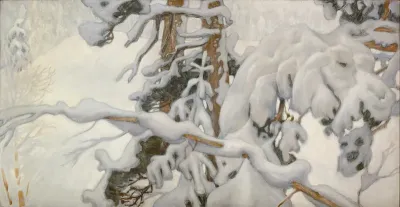 Winter, Study for the Jusélius Mausoleum Frescoes