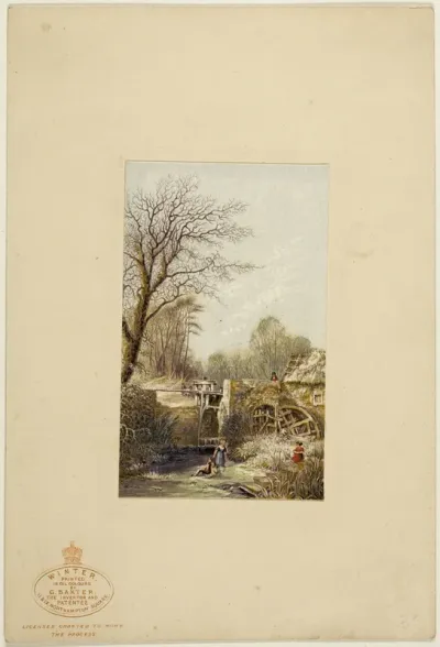 Winter, the Long Print
