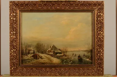 Wintergezicht