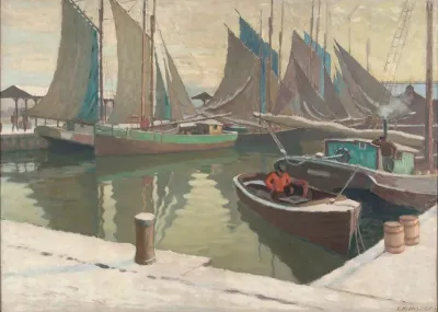 Wintery Harbour View
