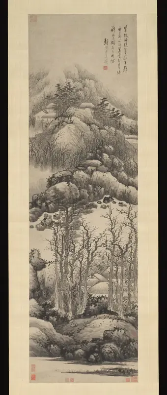 Wintry mountains