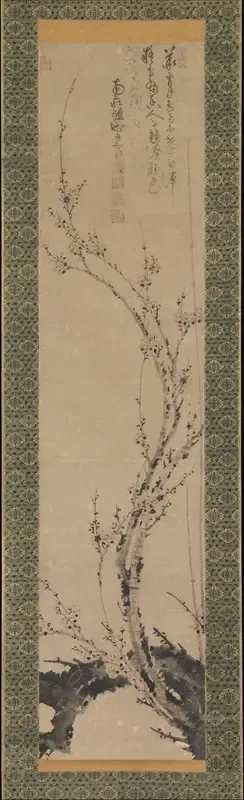 Wintry plum